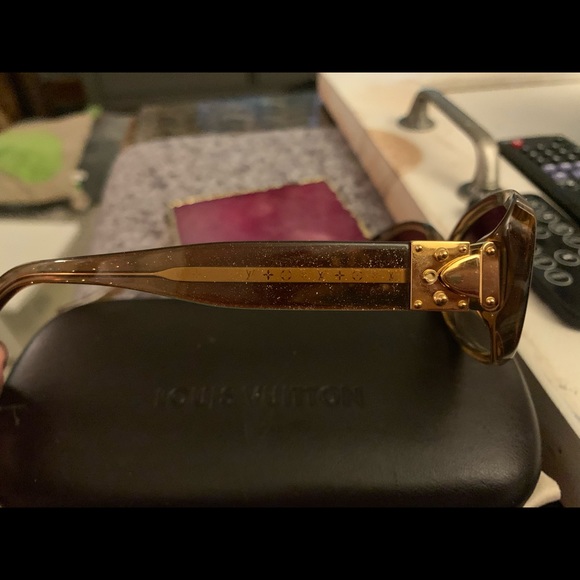 Louis Vuitton Soupcon GM Sunglasses Glitter Honey - Picture 3 of 8